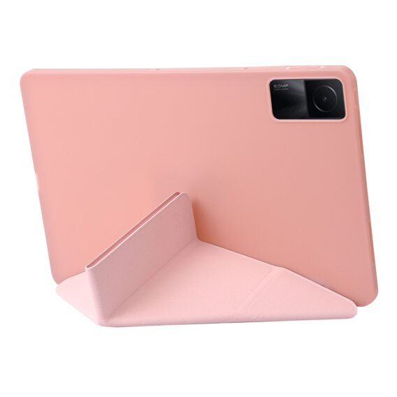 Etui do Xiaomi Redmi Pad SE 11", Origami, różowe rose gold