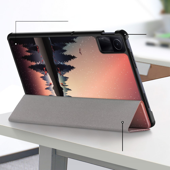 Etui do Xiaomi Redmi Pad SE 11", Smartcase, evening landscape