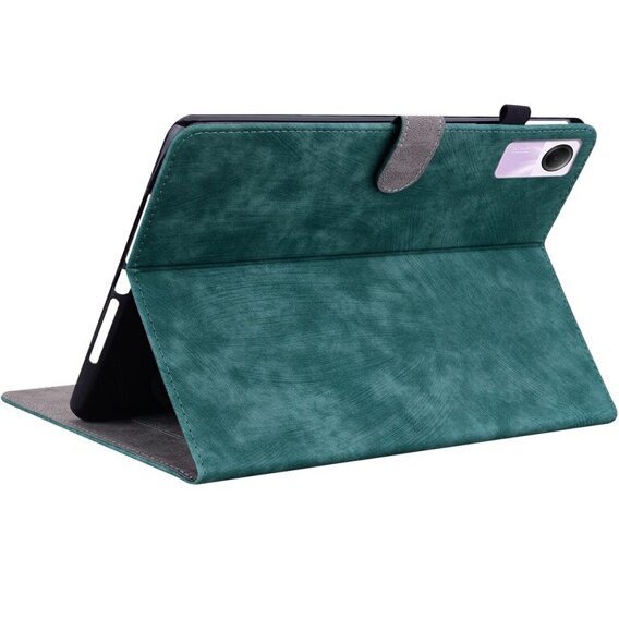 Etui do Xiaomi Redmi Pad SE 11", Wallet Pen Slot, zielone