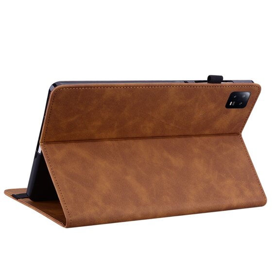 Etui do Xiaomi Redmi Pad SE 11", Wallet, brązowe