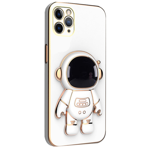 Etui do iPhone 12 Pro Max, Astronaut, białe