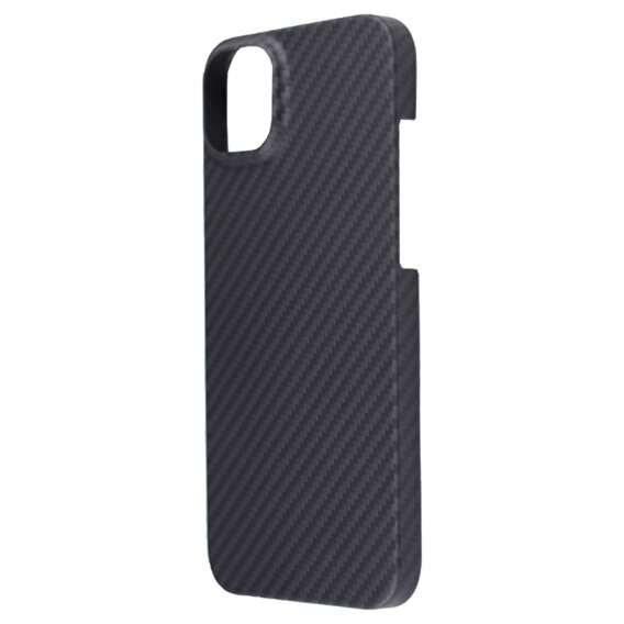 Etui do iPhone 13, karbonowe Carbon Fiber, czarne