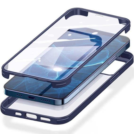 Etui do iPhone 14, ERBORD Guardian, granatowe