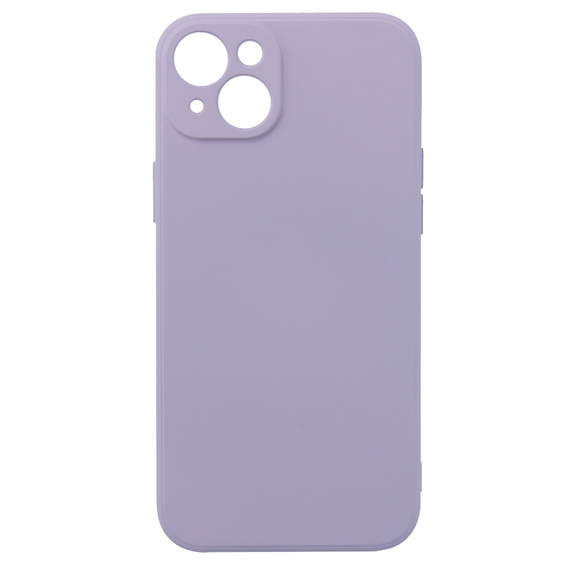 Etui do iPhone 15 Plus, Silicone Lite, fioletowe