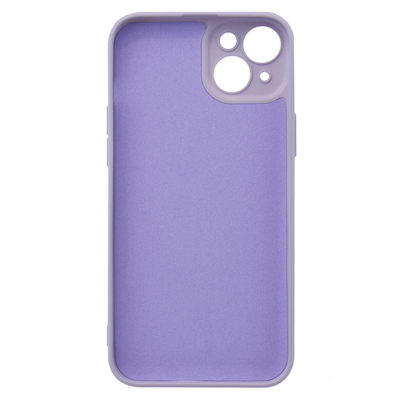 Etui do iPhone 15 Plus, Silicone Lite, fioletowe