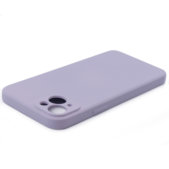 Etui do iPhone 15 Plus, Silicone Lite, fioletowe