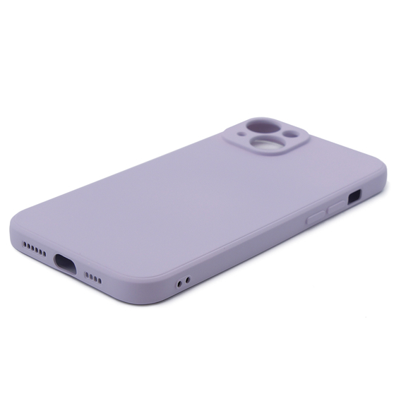 Etui do iPhone 15 Plus, Silicone Lite, fioletowe