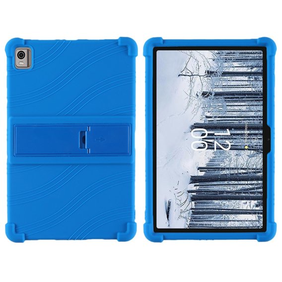 Etui silikonowe do Nokia T21, Impact, pancerne, niebieskie