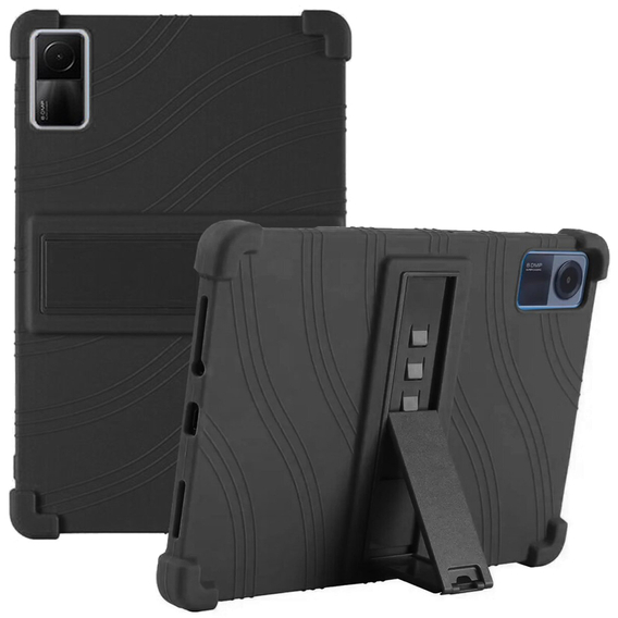 Etui silikonowe do Xiaomi Redmi Pad SE 11", Impact, pancerne, czarne