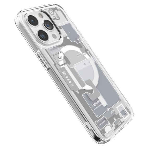 Etui z MagSafe Spigen do iPhone 15 Pro Max, Ultra Hybrid, Zero One, Białe