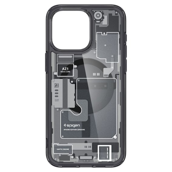 Etui z MagSafe Spigen do iPhone 15 Pro, Ultra Hybrid, Zero One
