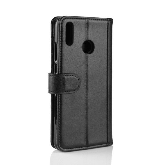 Etui z klapką do Huawei Honor 8X, Wallet Leather Case, czarne
