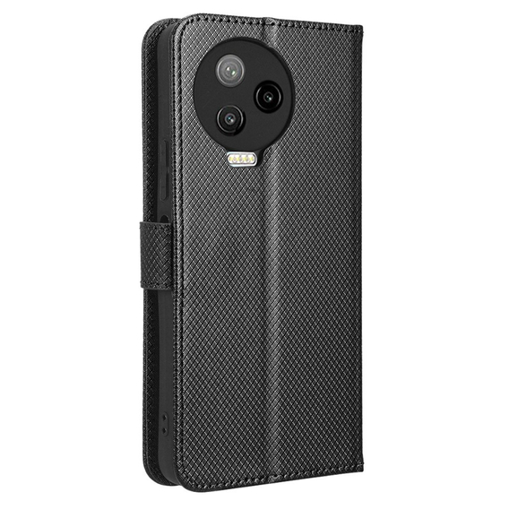 Etui z klapką do Infinix Note 12 Pro 4G, Wallet Smart Magnet, czarne