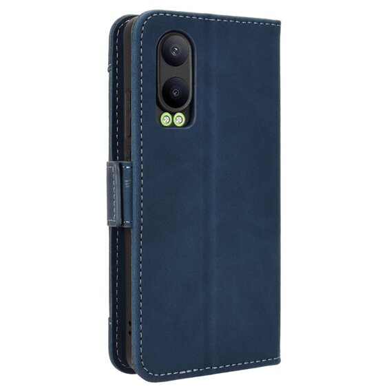 Etui z klapką do OnePlus Nord CE4 Lite, Card Slot, granatowe