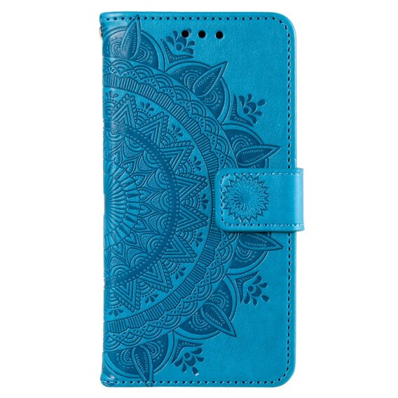 Etui z klapką do Realme 12 Pro 5G / 12 Pro+ 5G, Mandala, niebieskie