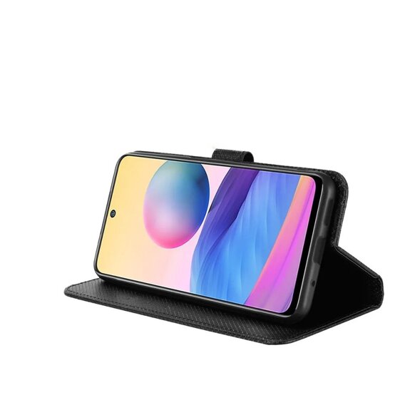 Etui z klapką do Realme 12 Pro 5G / 12 Pro+ 5G, Wallet Smart Magnet, czarne