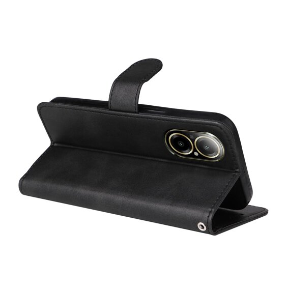 Etui z klapką do Realme C67, Leather Wallet, czarne