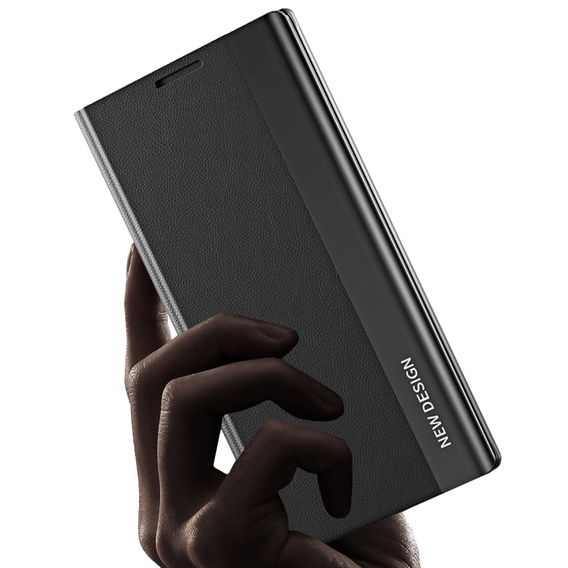 Etui z klapką do Samsung Galaxy A14 4G/5G, Side Magnetic, czarne
