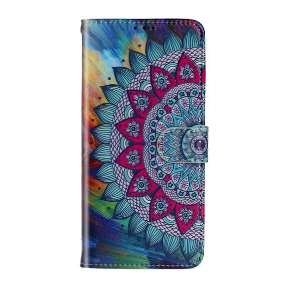 Etui z klapką do Samsung Galaxy A51, Wallet, Mandala Flower