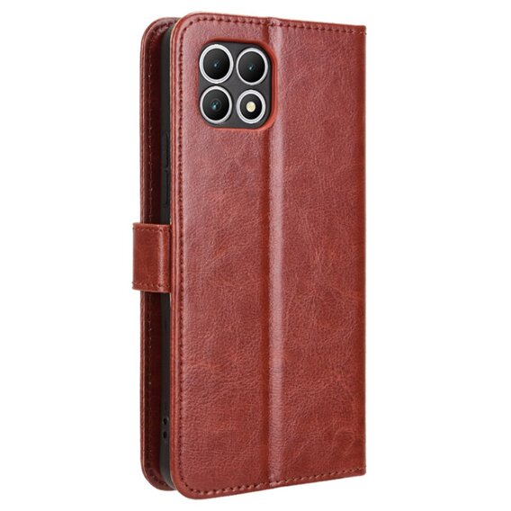 Etui z klapką do T Phone 2 5G, Crazy Horse Wallet, brązowe