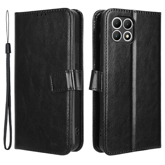 Etui z klapką do T Phone 2 5G, Crazy Horse Wallet, czarne