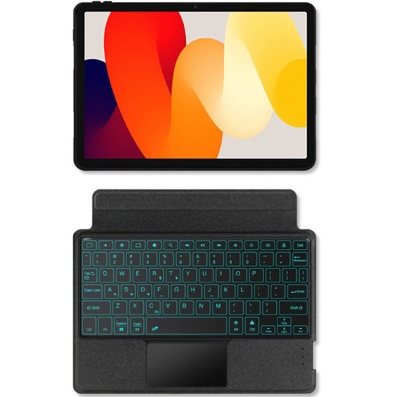 Etui z klawiaturą do Xiaomi Redmi Pad SE 11", Keyboard Touchpad, czarne