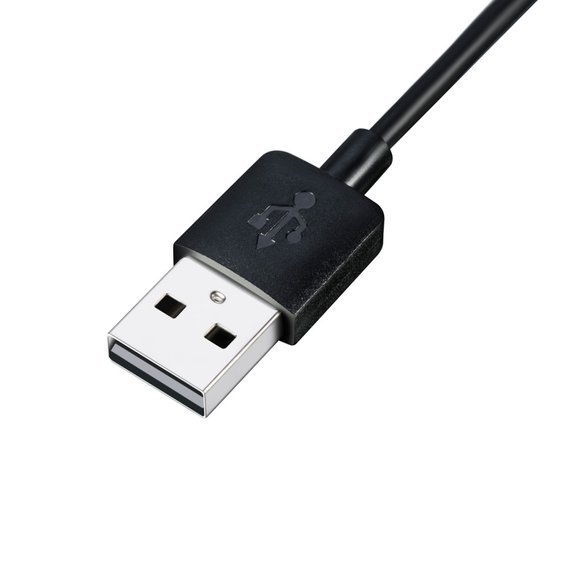 Kabel USB/ładowarka do smartwachy Garmin - czarny