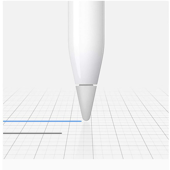 Końcówka do rysika Apple Pencil 1/2 (2 sztuki) - Biała