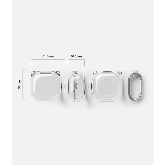 OUTLET Etui na Słuchawki RINGKE do Samsung Galaxy Buds 2 Pro / 2 / Live / Pro, Clear