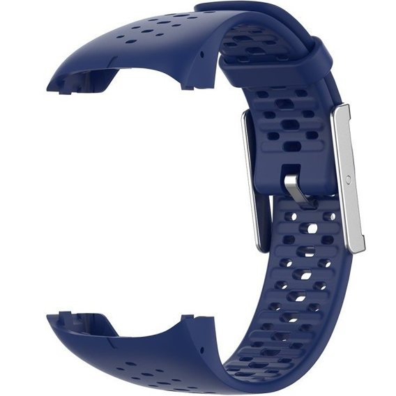 Pasek Silikonowy do zegarka Polar M400/M430, Dark Blue
