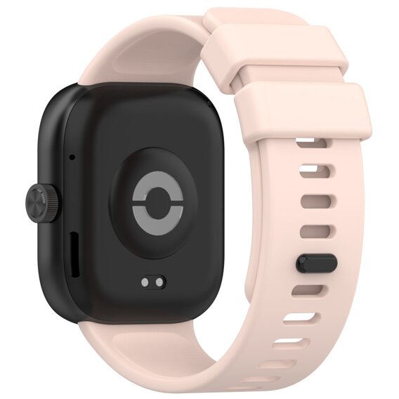 Pasek Silikonowy z Etui do Xiaomi Redmi Watch 4 / Smart Band 8 Pro, Różowy