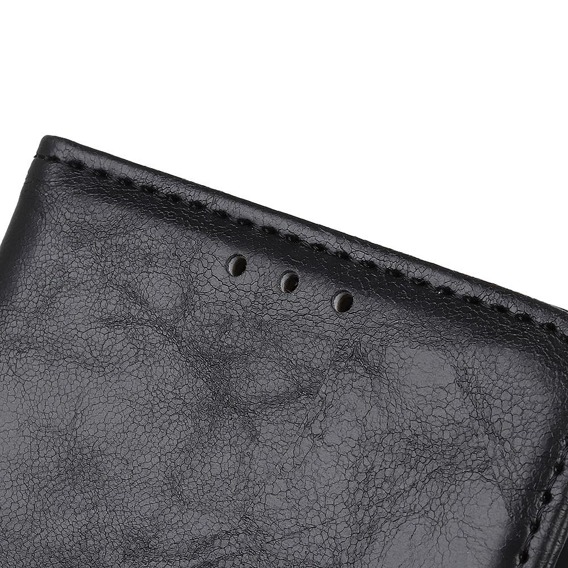 Skórzane Etui Wallet do Samsung Galaxy A20E - Black