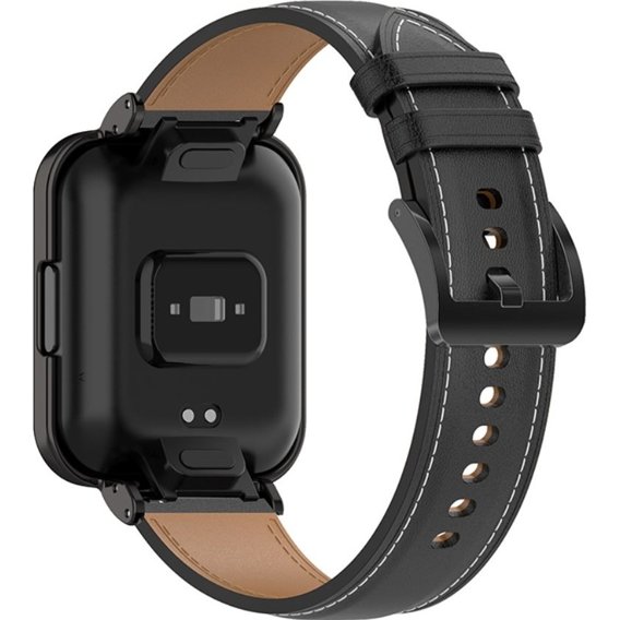 Skórzany Pasek do Xiaomi Redmi Watch 2 Lite, Black