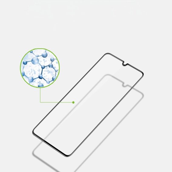 Szkło Hartowane 3D do Samsung Galaxy A15 4G / A15 5G / M15, z czarną ramką