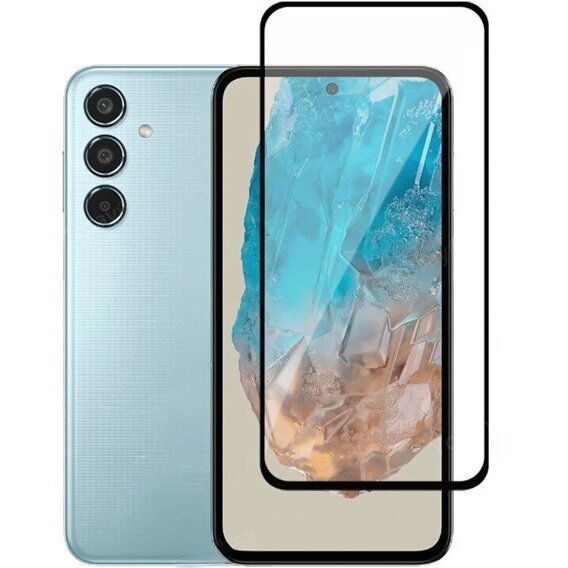 Szkło Hartowane 3D do Samsung Galaxy M35, czarna ramka