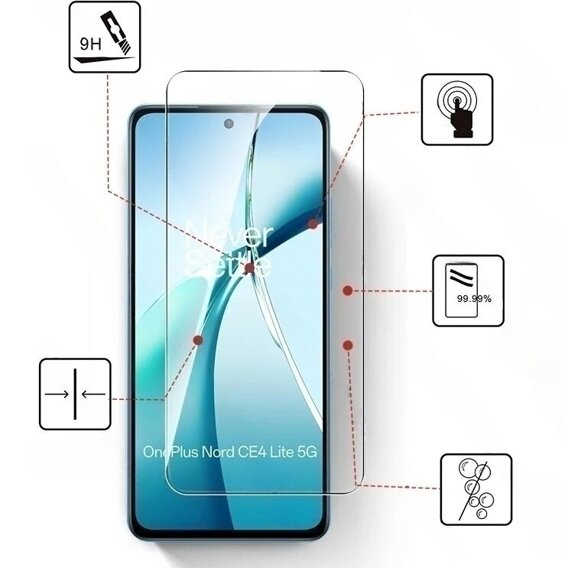Szkło Hartowane 9H do OnePlus Nord CE4 Lite
