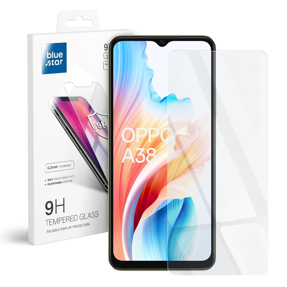 Szkło Hartowane Blue Star 9H do Oppo A38 4G / Oppo A18 4G