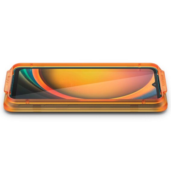 Szkło Hartowane z ramką do montażu SPIGEN Alm Glas.TR do Samsung Galaxy XCover 7 (2 sztuki)