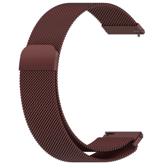 Uniwersalna Bransoleta Milanese Band 20mm - Brown