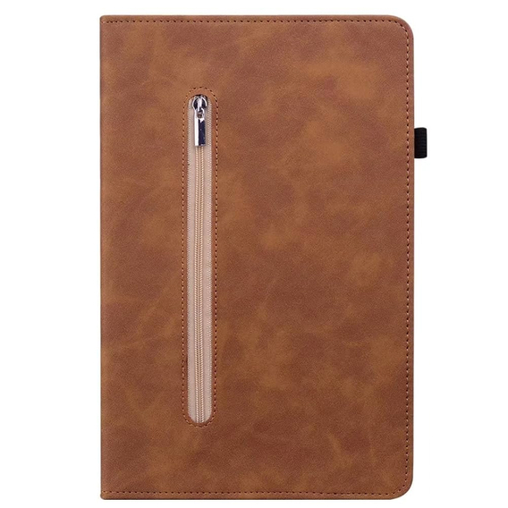 Zestaw Etui + Szkło Hartowane do Xiaomi Redmi Pad SE 11", Wallet, brązowe