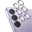 2x Szkło na aparat do Samsung Galaxy S24+ Plus, ERBORD Camera Lens, fioletowe