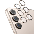 2x Szkło na aparat do Samsung Galaxy S24+ Plus, ERBORD Camera Lens, złote
