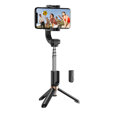 Apexel APL-D6 Bluetooth Kijek Selfie Stick Tripod, Czarny