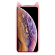 Etui 3D KOT do iPhone XS Max, Pink