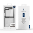Etui DuxDucis do Samsung Galaxy Z Flip6 5G, Aimo case, przezroczyste / czarne