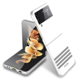 Etui GKK PC Case do Samsung Galaxy Z Flip3 5G, Pattern, White