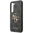 Etui GUESS do Samsung Galaxy S24, 4G Big Metal Logo, szare