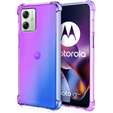 Etui Gradient Dropproof do Motorola Moto G54 5G, Fioletowe / niebieskie