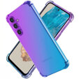 Etui Gradient Dropproof do Samsung Galaxy M35, Fioletowe / niebieskie