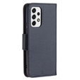 Etui Litchi Wallet with Strap do Samsung Galaxy A53 5G, Black